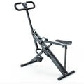 2-in-1 Squat Rowing Machine Adjustable Resistance Home Leg Glute Trainer 350LBS With LCD Monitor