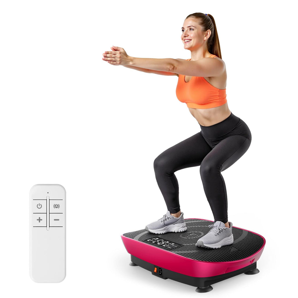 Heavy Duty 330LB Vibration Plate Slimming Lymphatic Drainage Fitness Equipment