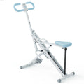Adjustable Resistance Squat Rowing Machine Full Body Home Gym Exercise Equipment